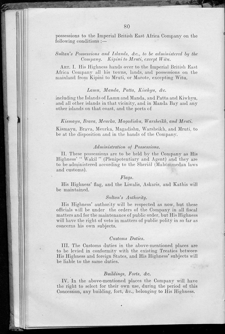 Zanzibar treaties 1910 - Page 80