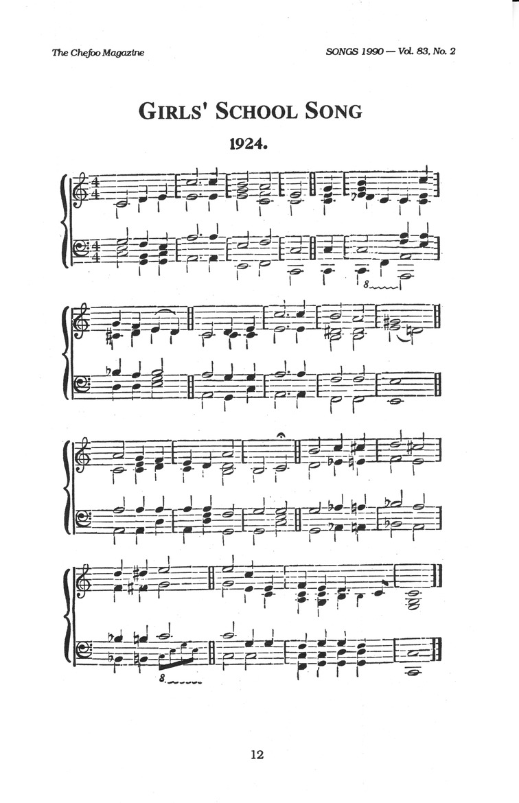 Chefoo magazine - Page 12