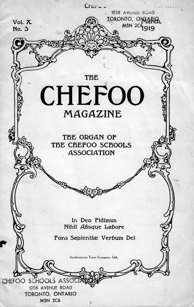 Chefoo Magazine - digital image 1