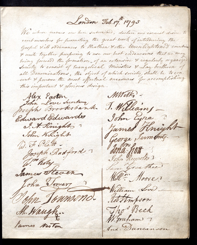 London Missionary Society Board minutes - digital image 7