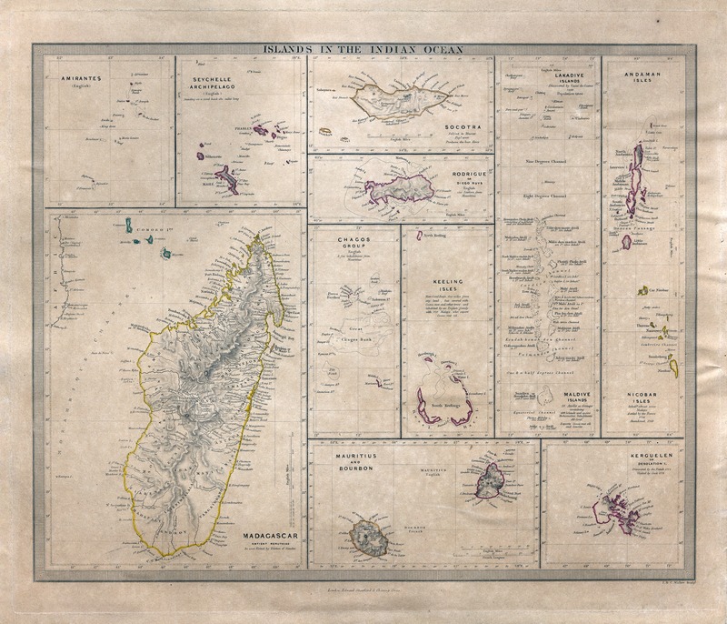 Islands in the Indian Ocean