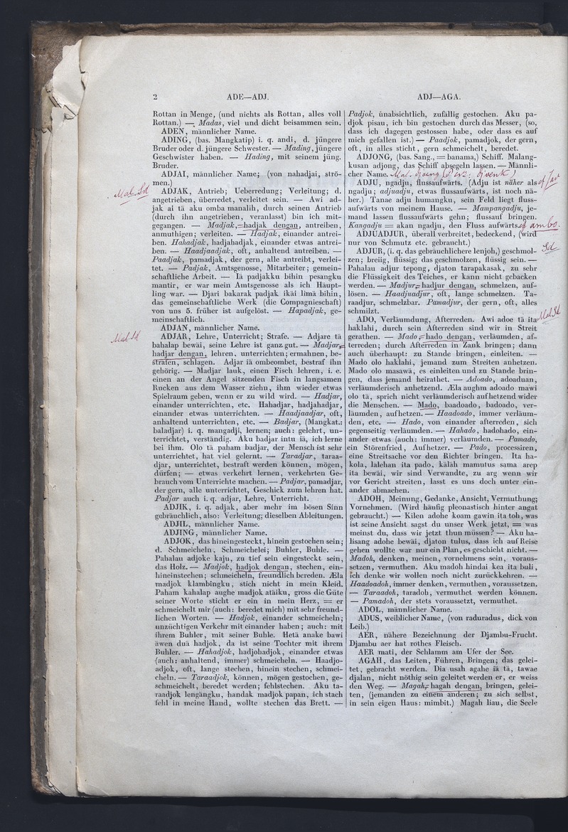 Dajacksch-deutsches Wörterbuch - digital image 9