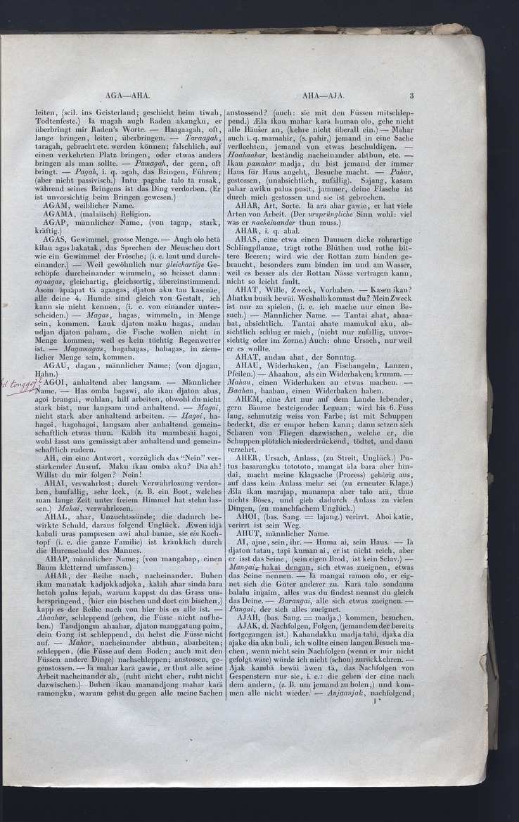 Dajacksch-deutsches Wörterbuch - digital image 10