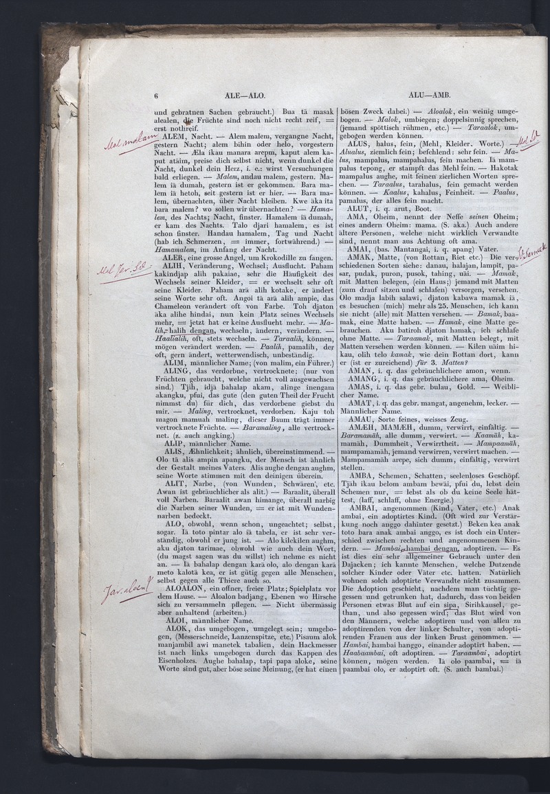 Dajacksch-deutsches Wörterbuch - digital image 13