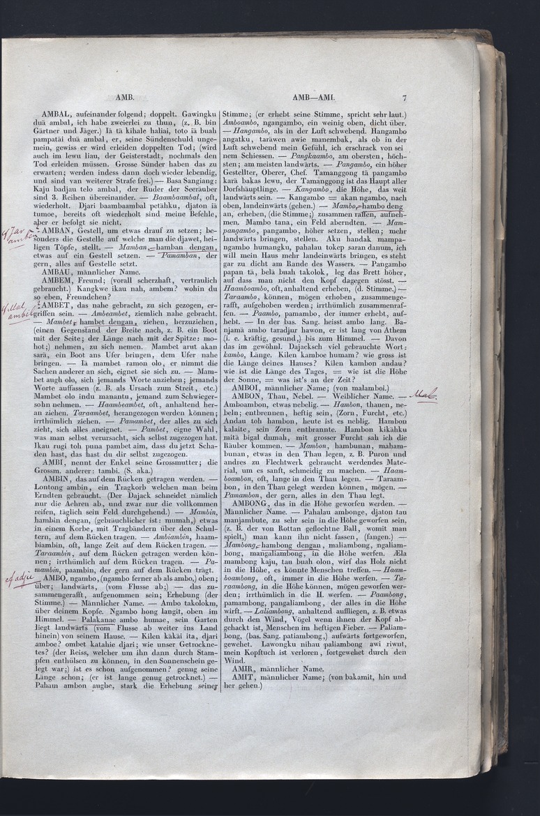 Dajacksch-deutsches Wörterbuch - digital image 14