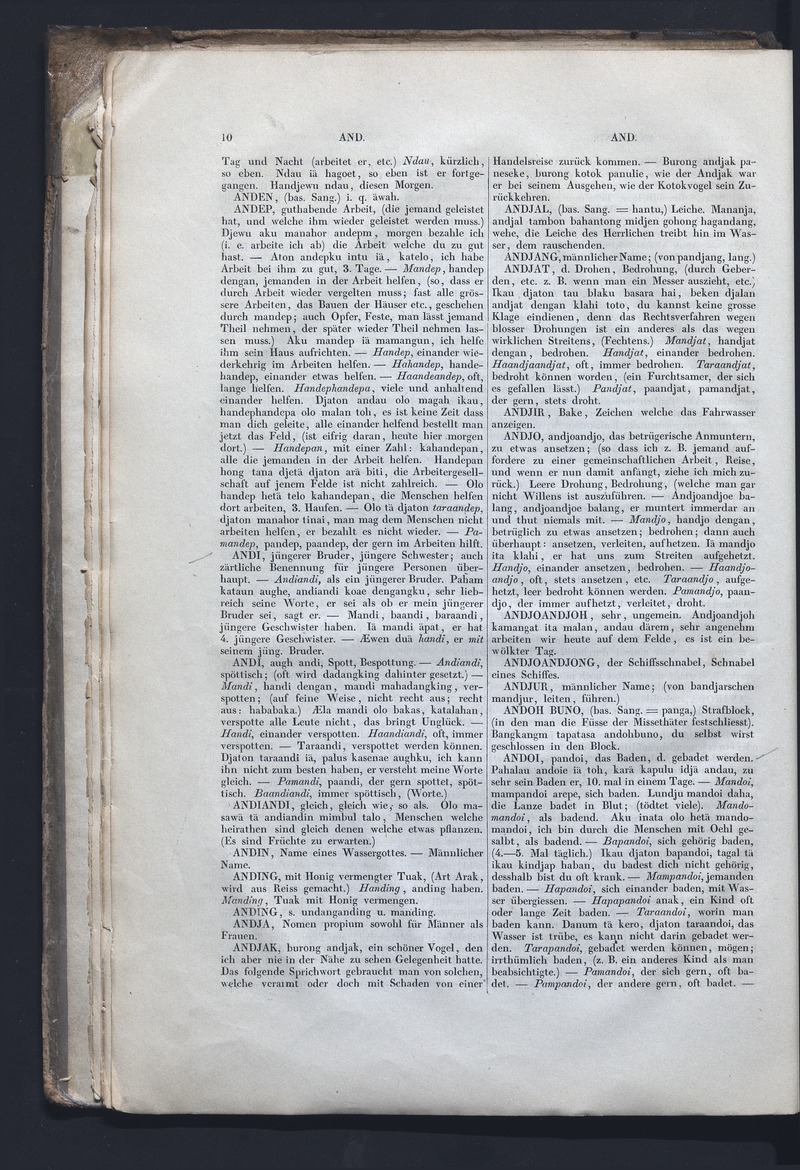Dajacksch-deutsches Wörterbuch - digital image 17