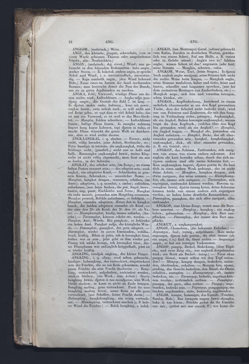 Dajacksch-deutsches Wörterbuch - digital image 19