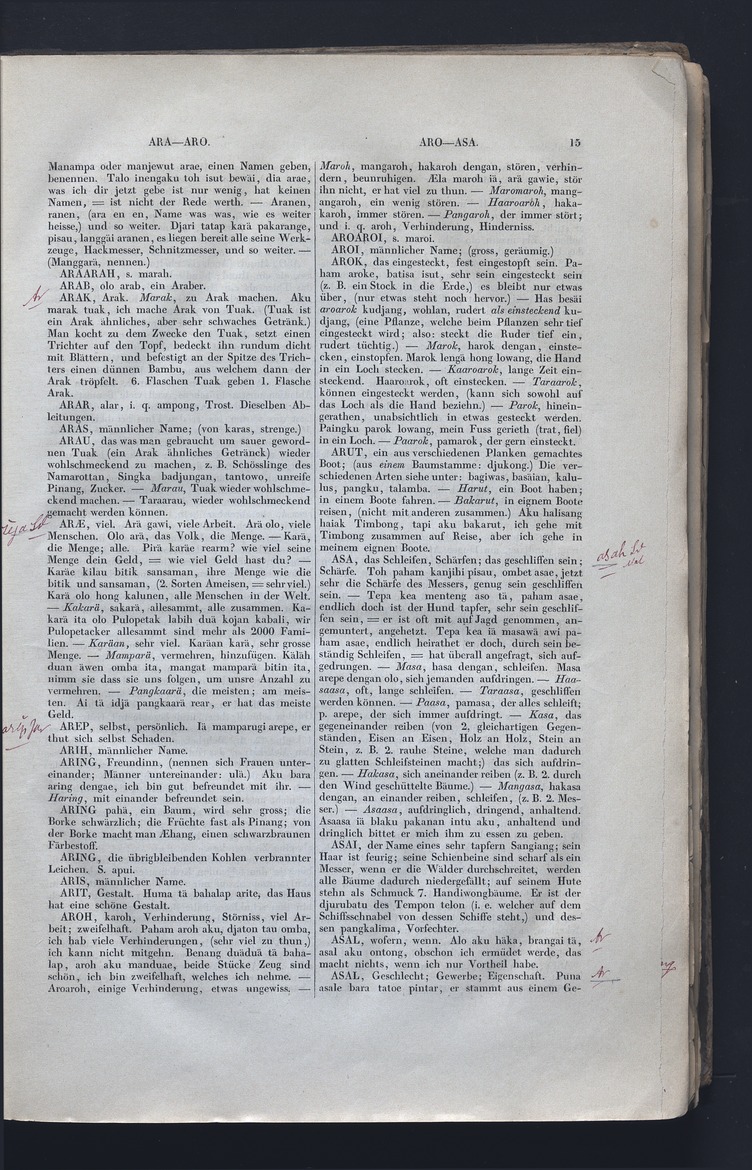 Dajacksch-deutsches Wörterbuch - digital image 22