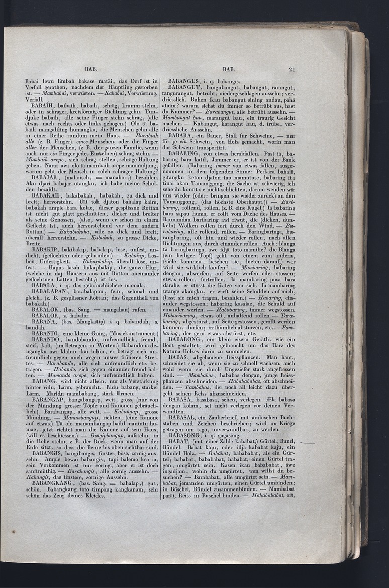 Dajacksch-deutsches Wörterbuch - digital image 28