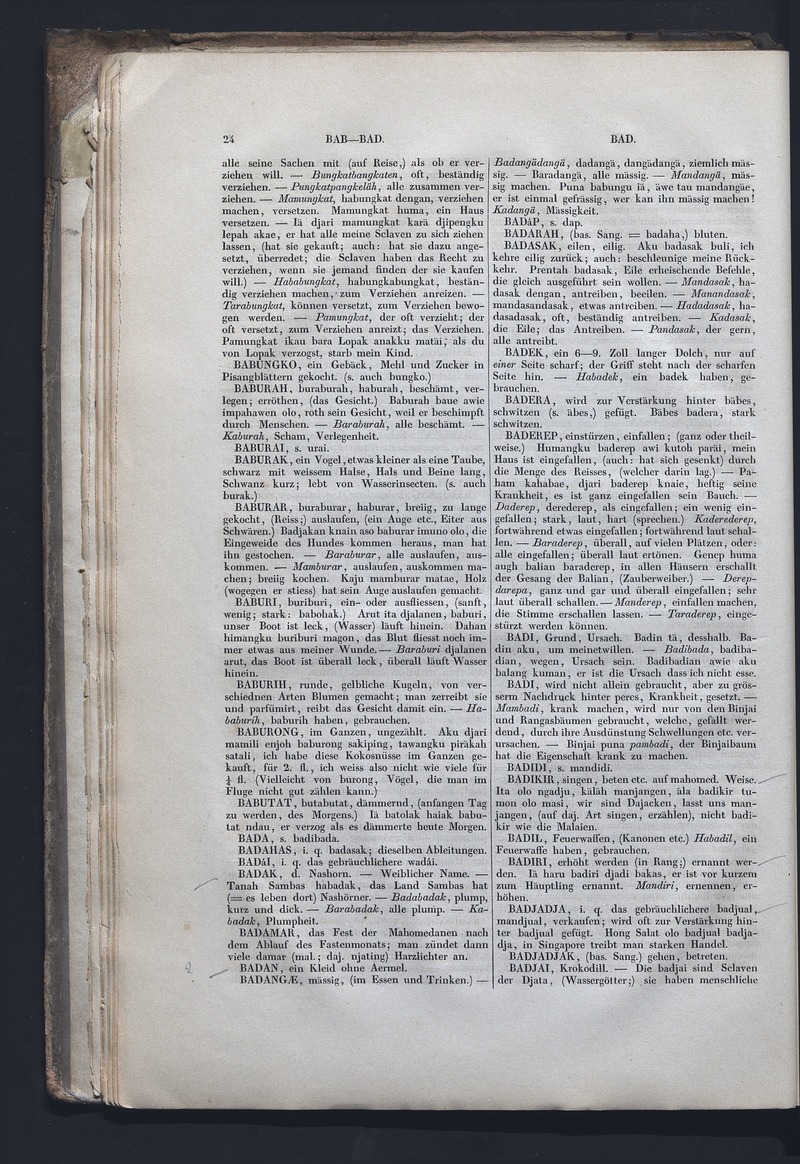 Dajacksch-deutsches Wörterbuch - digital image 31