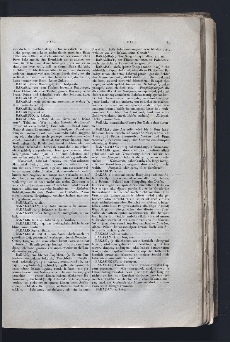 Dajacksch-deutsches Wörterbuch - digital image 38