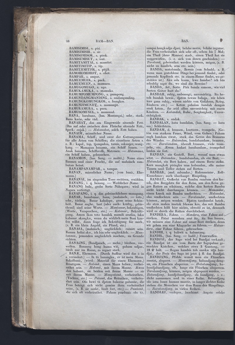 Dajacksch-deutsches Wörterbuch - digital image 45