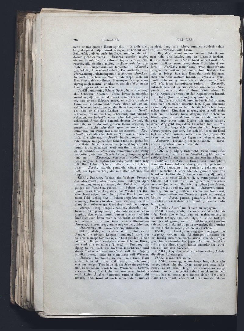 Dajacksch-deutsches Wörterbuch - digital image 643