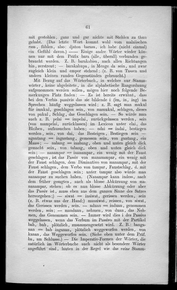 Versuch einer Grammatik der dajackschen Sprache - Page 61