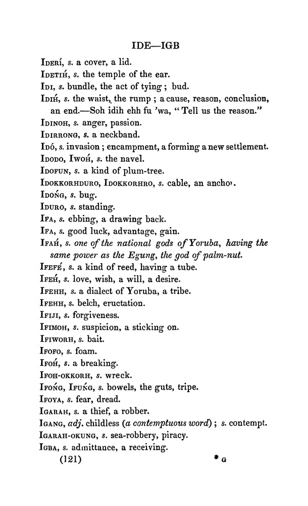 Vocabulary of the Yoruba language - Page 181