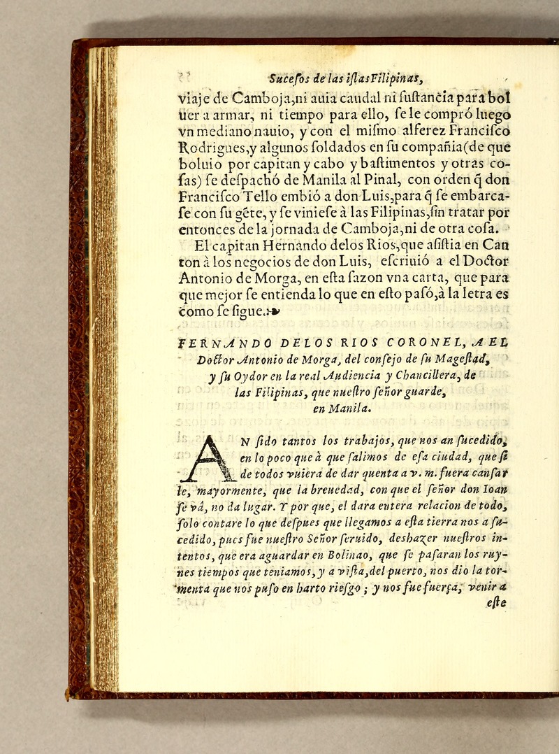 Sucesos de las islas Filipinas - 