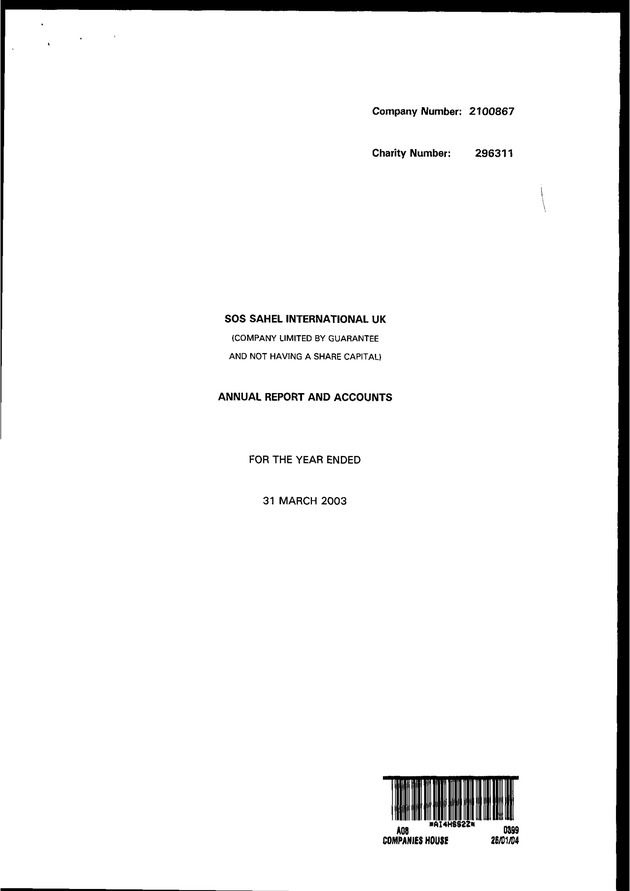 Chairman's report and annual accounts for the year ended 31st March ... - Page 1