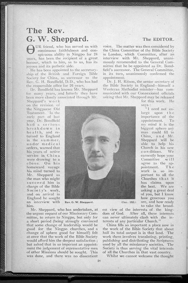 Missionary echo of the Methodist Church - 