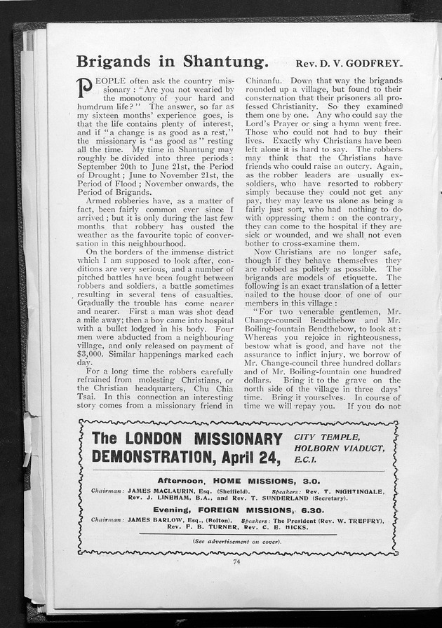 Missionary echo of the Methodist Church - 