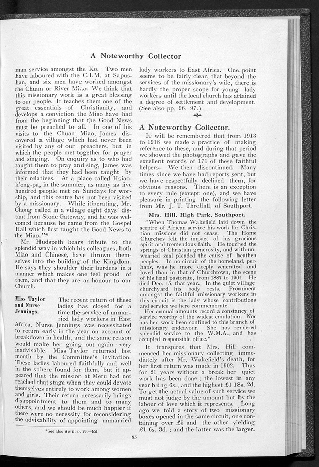 Missionary echo of the Methodist Church - 