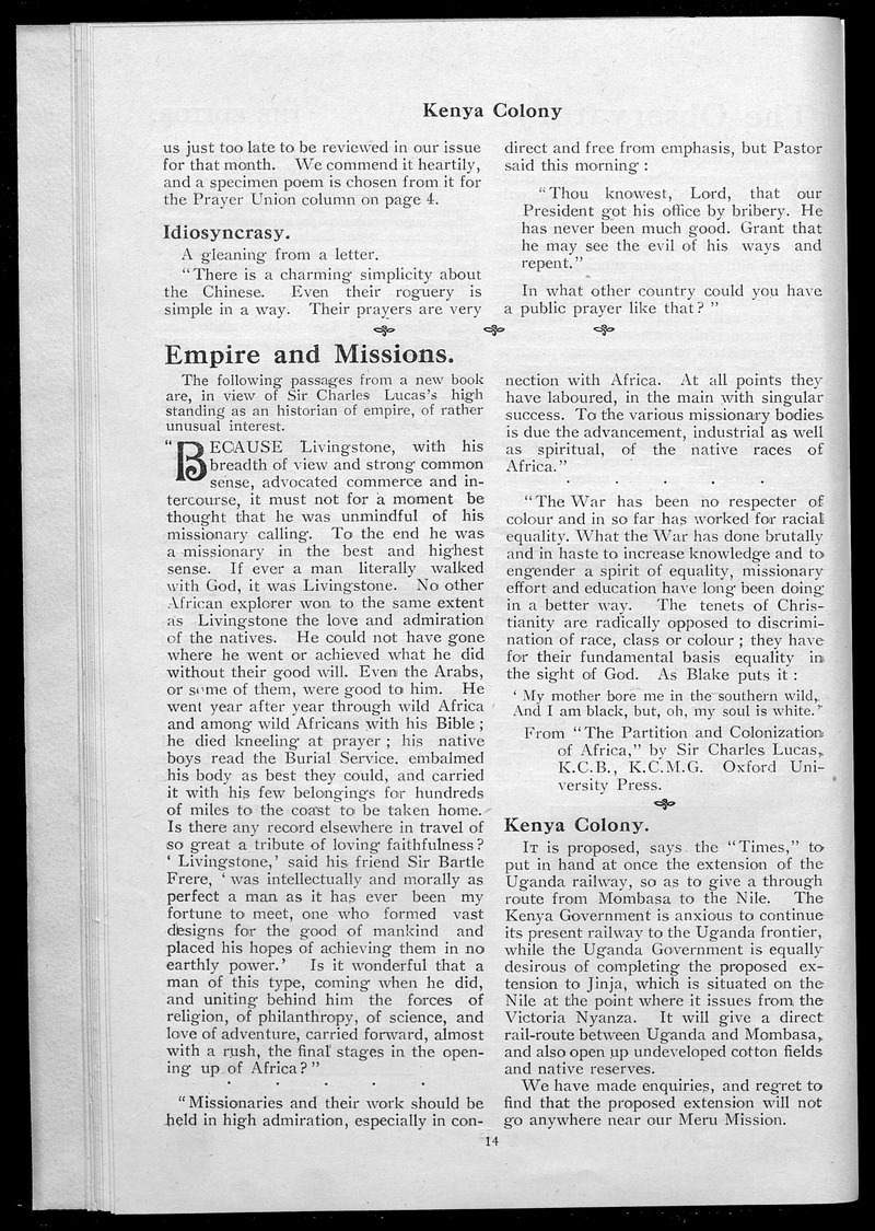 Missionary echo of the Methodist Church - 