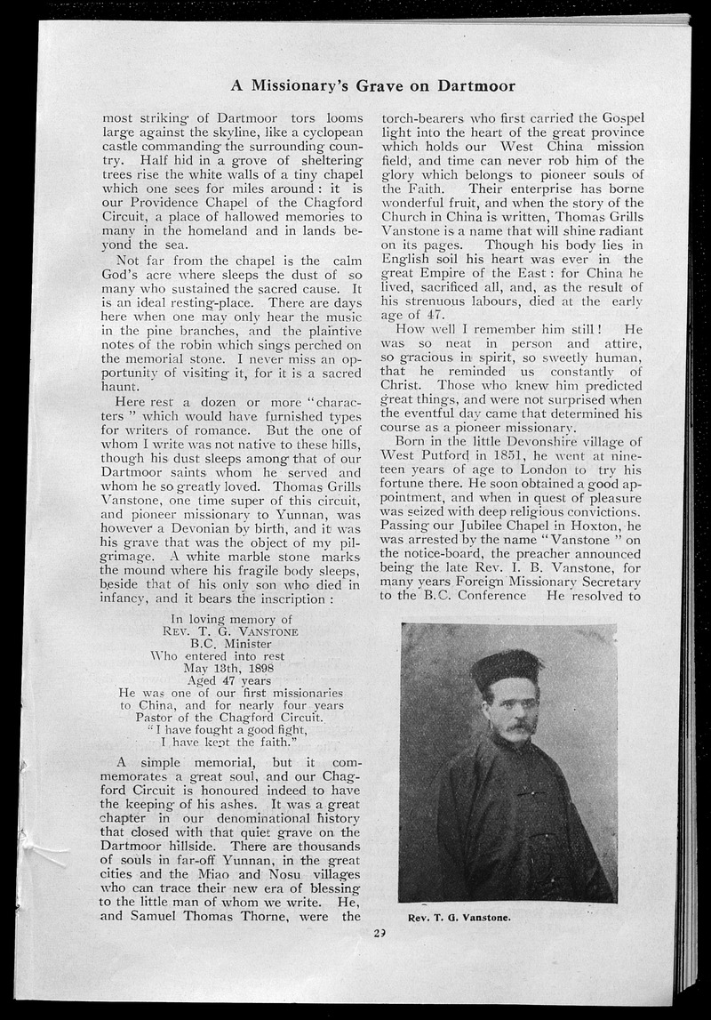 Missionary echo of the Methodist Church - 