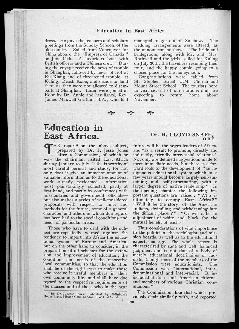 Missionary echo of the Methodist Church - 