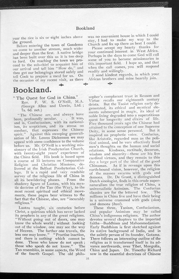 Missionary echo of the Methodist Church - 