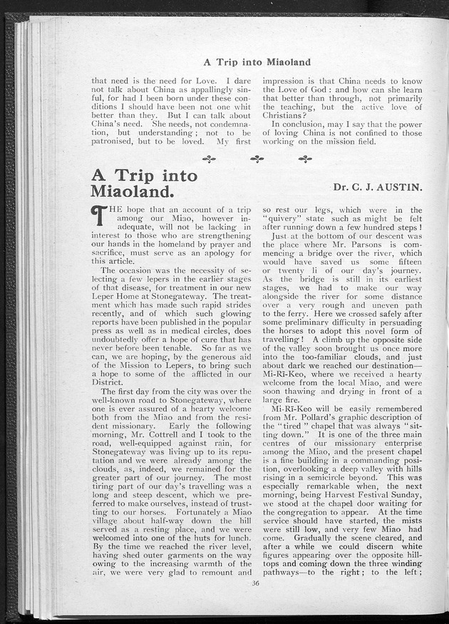 Missionary echo of the Methodist Church - 