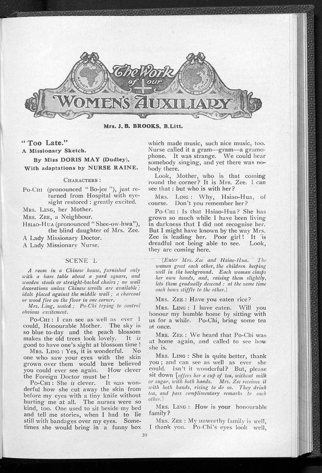 Missionary echo of the Methodist Church - 