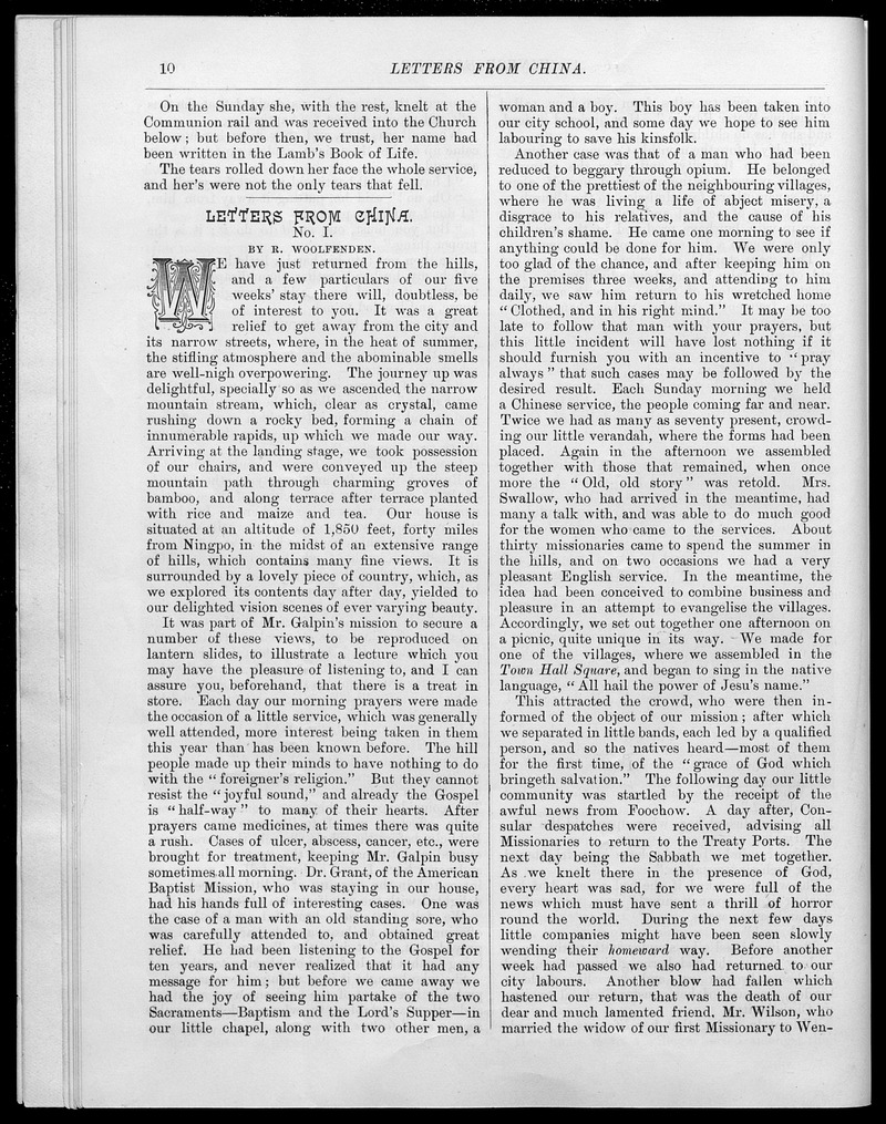 Missionary echo of the Methodist Church - 