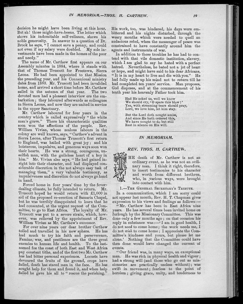 Missionary echo of the Methodist Church - 