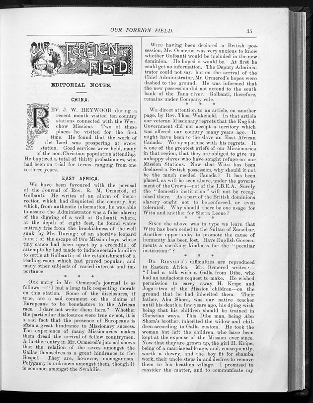 Missionary echo of the Methodist Church - 