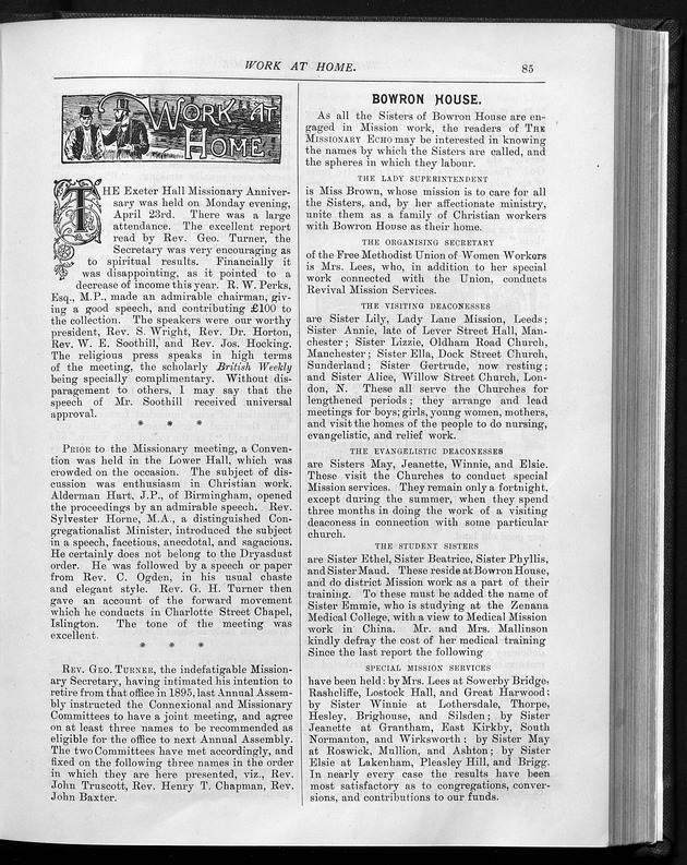 Missionary echo of the Methodist Church - 