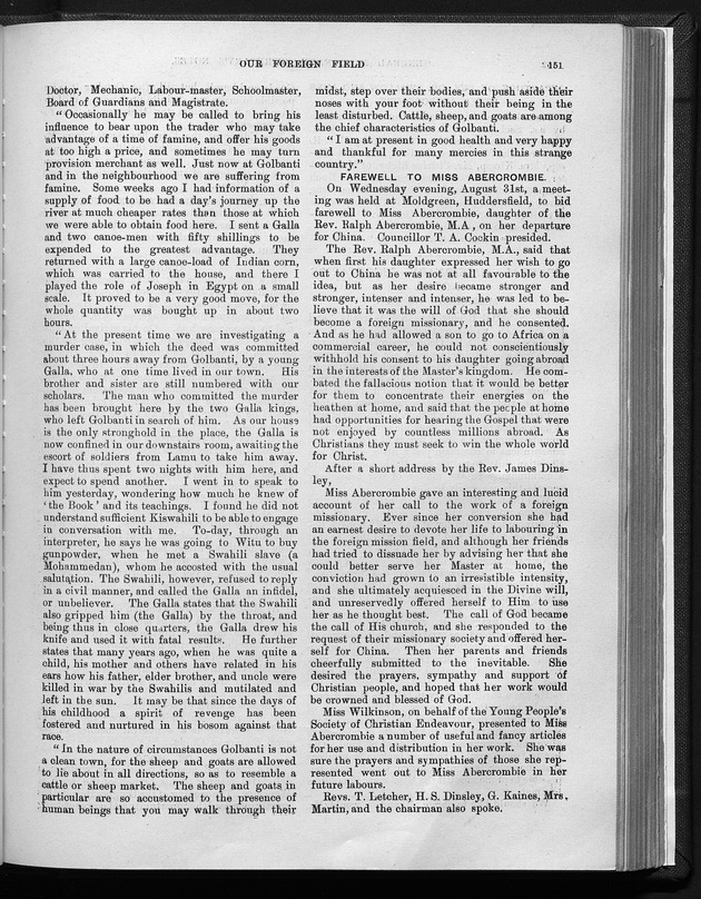 Missionary echo of the Methodist Church - Page 158