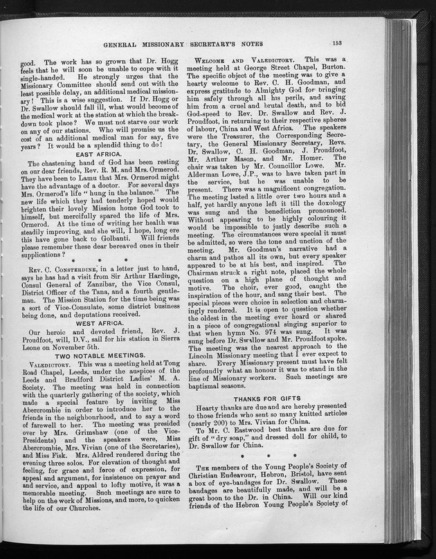 Missionary echo of the Methodist Church - Page 160