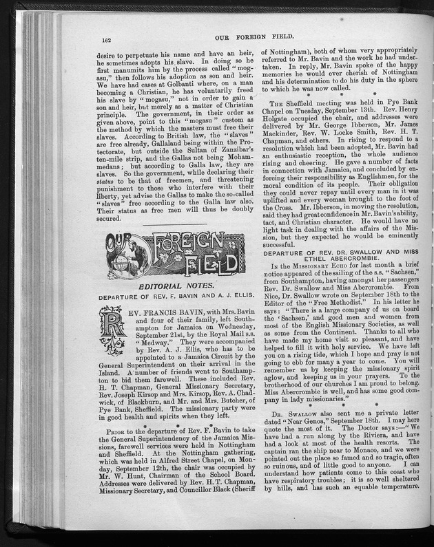 Missionary echo of the Methodist Church - Page 169