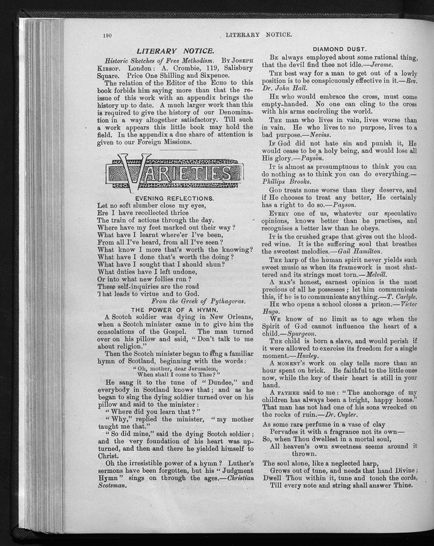 Missionary echo of the Methodist Church - Page 197