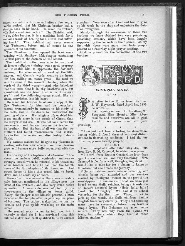 Missionary echo of the Methodist Church - Page 119