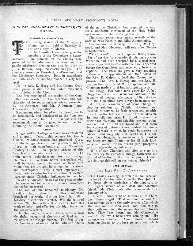 Missionary echo of the Methodist Church - 