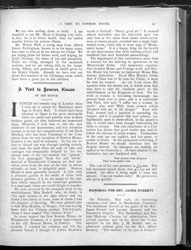 Missionary echo of the Methodist Church - digital image 95