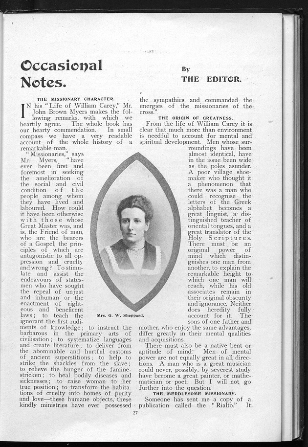 Missionary echo of the Methodist Church - digital image 31