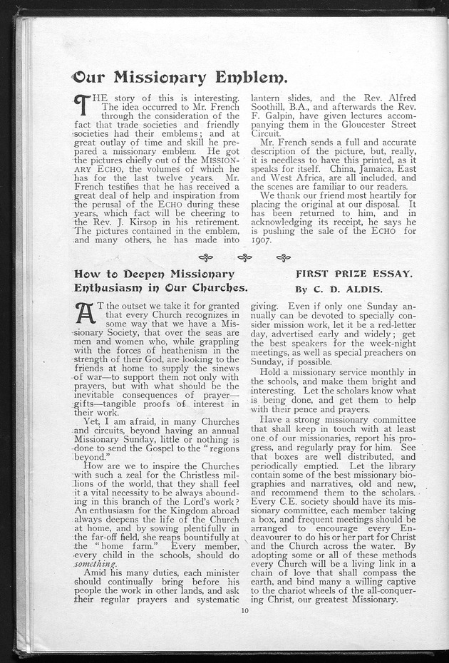 Missionary echo of the Methodist Church - digital image 15