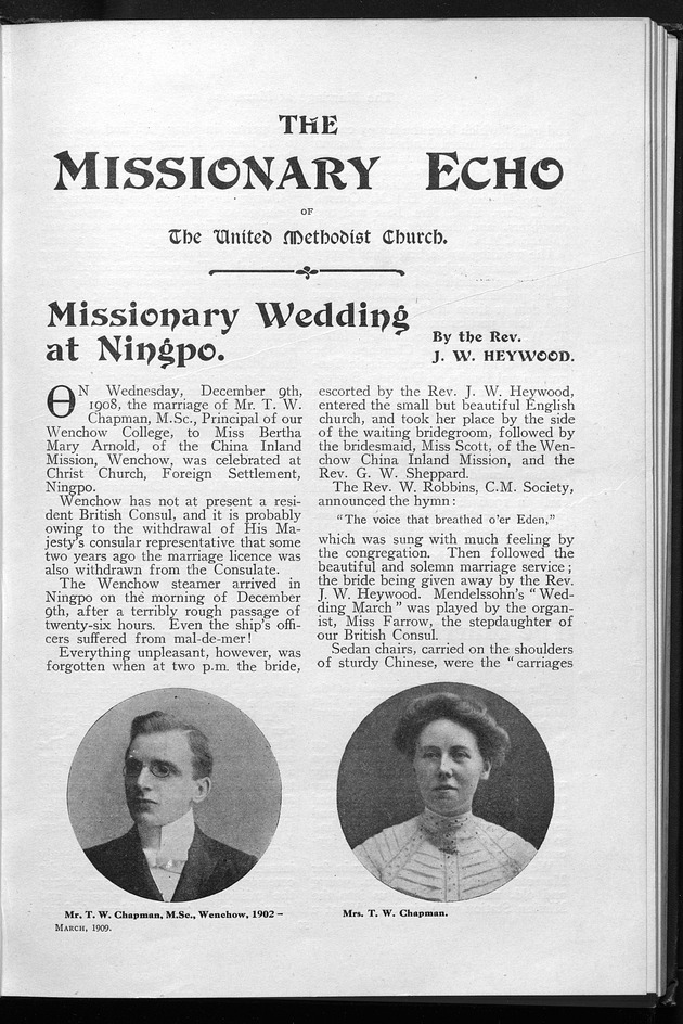 Missionary echo of the Methodist Church - digital image 55