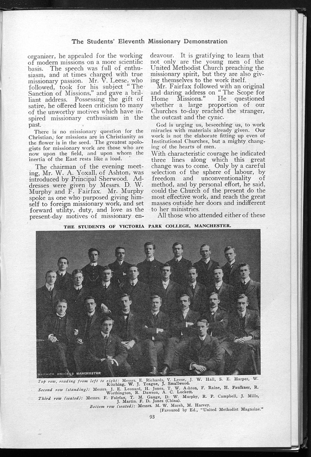 Missionary echo of the Methodist Church - digital image 98