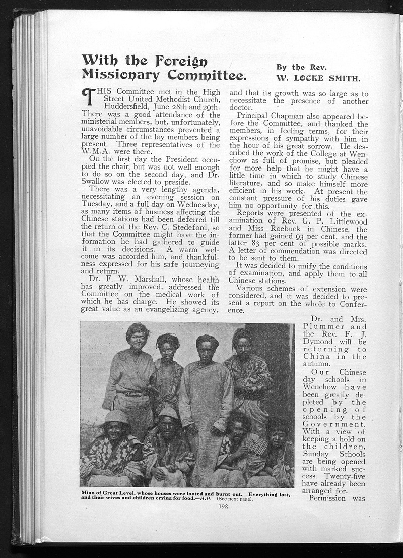 Missionary echo of the Methodist Church - digital image 197