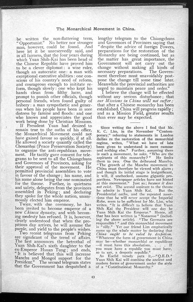 Missionary echo of the Methodist Church - digital image 47