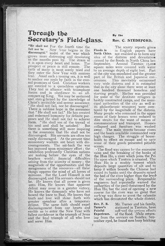 Missionary echo of the Methodist Church - digital image 6