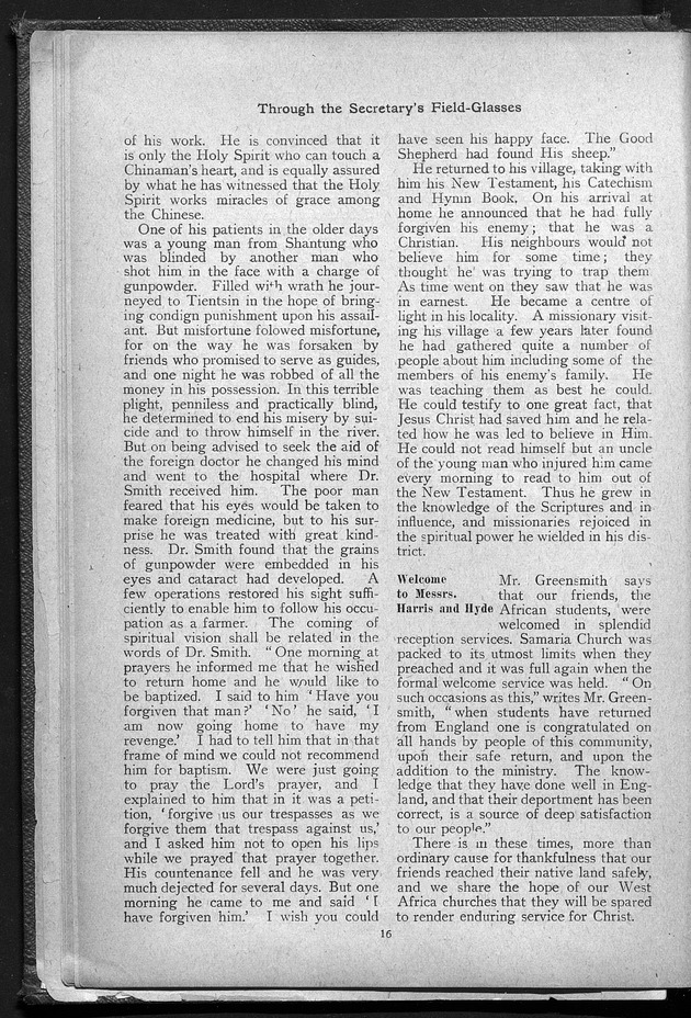 Missionary echo of the Methodist Church - digital image 20