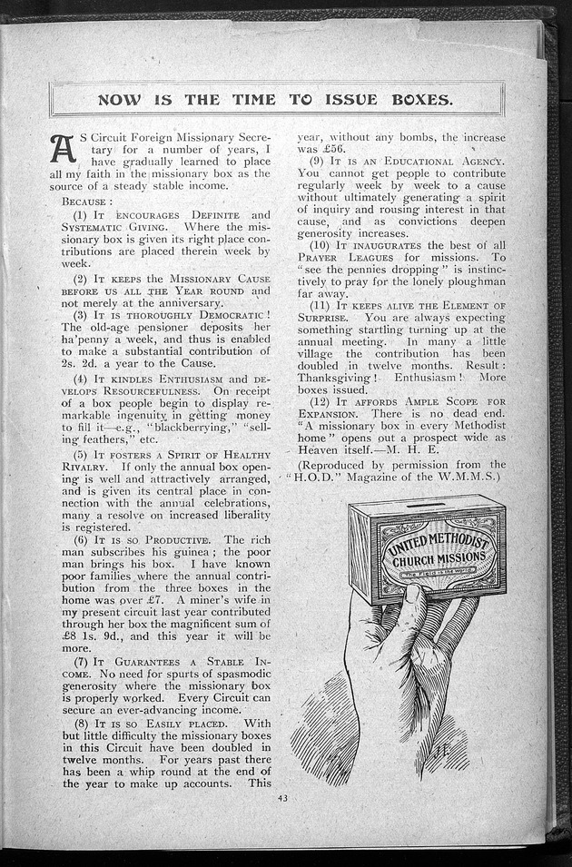 Missionary echo of the Methodist Church - digital image 47